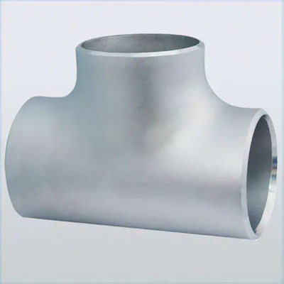 Butt Weld Reducing Tee 304 316L Stainless Steel ASTM A403 High Pressure Barred Tee