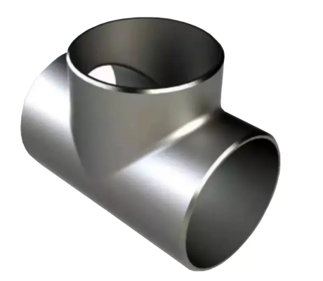 304 316L Stainless Steel Butt Weld Reducing Tee ASTM A403 High Pressure Equal Tee Pipe Fitting