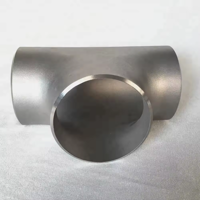 Butt Weld Reducing Tee 304 316L Stainless Steel ASTM A403 High Pressure Barred Tee
