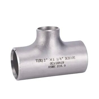 Super Duplex UNS S32550 Reducing Tee with PREN ≥ 40 and ASME B16.9 Butt Weld Tee for High-Strength Applications