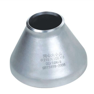 ASTM A403 WP316H Stainless Steel Eccentric Reducer, ASME B16.9 Buttweld Pipe Fitting 4 Inch SCH40S