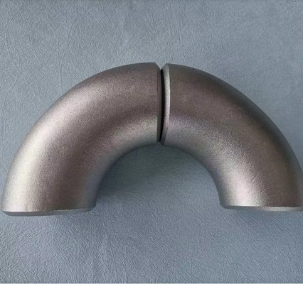 CUNI 90/10 45D 90D 180D Butt-welding Elbow Copper Nickel Pipe Fittings DIN86090 C70600