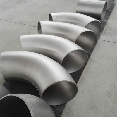 BW Pipe Fittings Alloy 400 / Monel 400 / N04400 Nickel Alloy Elbow 90Deg LR SMLS 4'' SCH40 ASME B16.9