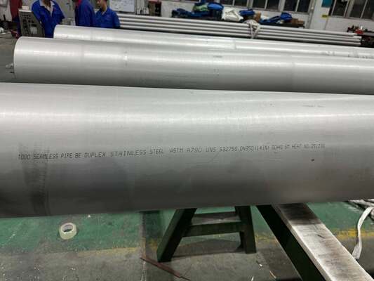 Duplex 2205 Stainless Steel Seamless Pipe ASME SA790 for Chemical Processing Oil