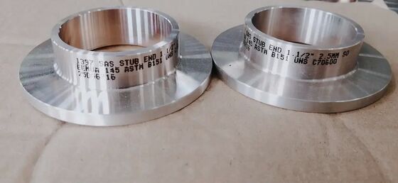 ASTM A403 Stub End Stainless Steel Lap Joint Butt Weld Corrosion Resistant Fitting