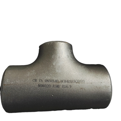 High Pressure Class 600 Stainless Steel Reducing Butt Weld Tee ASTM A403 WP304L