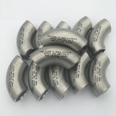 Material Tested EN 10204 3.1 Butt Weld Fittings Elbow 316L EN 10253-2 DN50