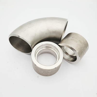 Super Duplex Stainless Steel Butt Weld Pipe Fittings LR Steel Elbow SCH 40