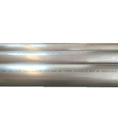 Round Shape Stainless Steel Seamless Pipe 168.3 - 3048 Mm OD Painted Surface