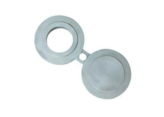 ASTM B564 UNS N06600 ALLOY600 CLASS150 1" RTJ SCH80 ALLOY Steel Spectacle Blind Flange