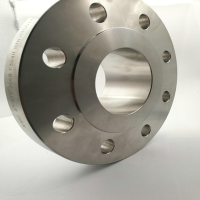 Monel 600 Forged Steel Flanges Cold Forming Round Shape Stable Performance