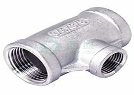 3A Sanitary STD SS304 A182 F11 A182 F22 Butt Welding Straight Tee Pipe Fittings