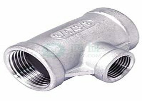 Corrosion Resistance Forged Pipe Fittings Stainless Steel Tee 316ti 317l 347h Butt Weld