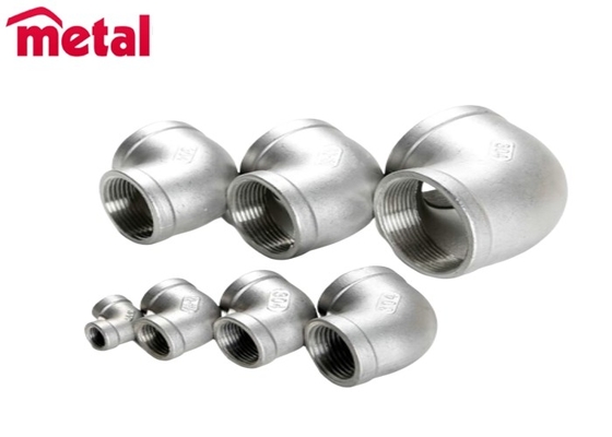 THD 90 Degree Stainless Steel Elbow Forged Fittings 1/2" SCH80 Round Type