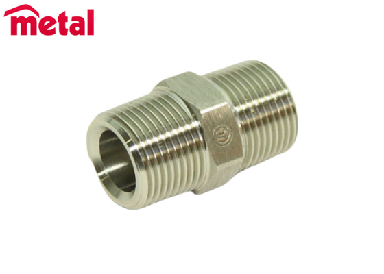 Forged Butt Weld Fittings Thread Double Joint Coupling High Polished Surface Treatment