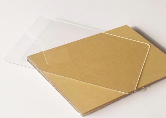 Double Sided Adhesive Film PMMA Clear Acrylic Sheet