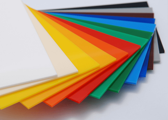 ISO9001 Light Box 3MM Colored Tinted Cast Acrylic Sheet