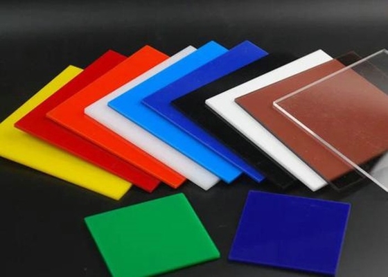 ISO9001 2mm 3mm Colored Tinted Cast Acrylic Sheet