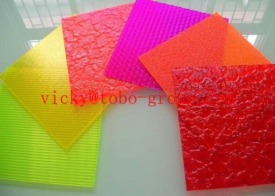 Colored 75mpa Plexiglass 2050x3050mm Cast Acrylic Sheet