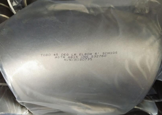 Astm A815 Gr S32750 Super Duplex Stainless Steel Elbow