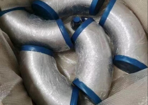 Butt Welding Pipe 90 Deg Elbow Pipe Fittings Low Alloy Material S275 JR EN10025 Q345 National Standard