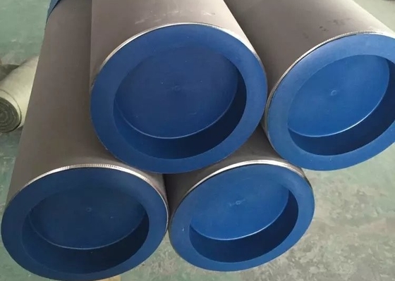 Welded Steel Big Size Pipe Tubing A814 UNS S31254 1-24" Super Austenitic Stainless Steel Pipe Welding Steel