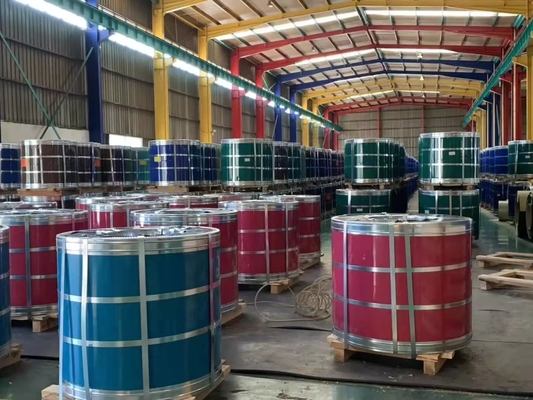 PPGI / PPGL Color Coated Steel Coil For Industry CGCC CGCH G550 DX51D DX52D DX53D