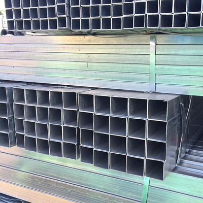 ASTM A36 A210-C 1.0033 BS 1387 MS Hollow Section Steel Pipe Welded Gi Hot Dip Galvanized Steel Square Pipes Round Tube