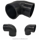100% New Material Butt Welding Water Pipe Fittings Hdpe 90 Degree Elbow Bend Discount
