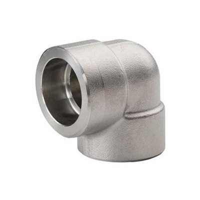 3000# ASTM A182 F304 90° Forged Threaded Elbow 3/4" For Machinery