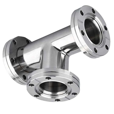 Stainless Steel Vacuum CF Flange Equal Tee