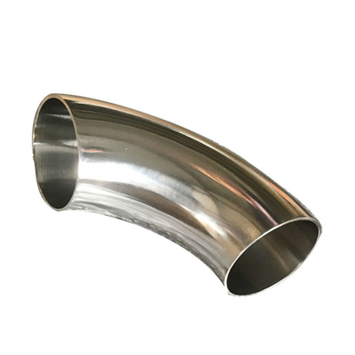304 316 Butt Weld Fittings BW LR Long Radius Elbow 90 Degree Stainless Steel Sch 40 Elbow