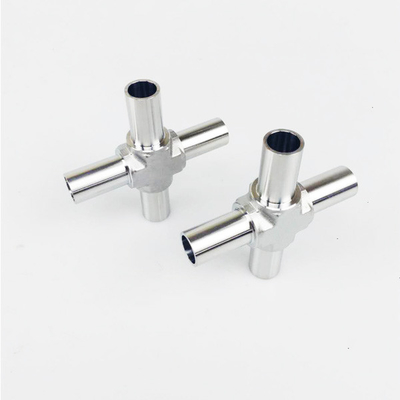 Good Price Hot Sale China Suppliers Micro Butt Weld Cross Fittings With 6mm Diameter