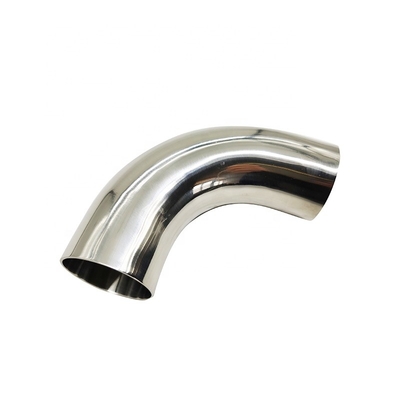 Sanitary 304 Stainless Steel Butt Welded 90 Degree Elbow Bend Stainless Steel Pipe Fittings