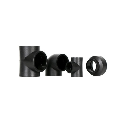 A Range Of High-Quality Black Polyethylene Spigot Fittings For Butt Welding