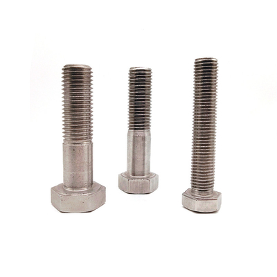Stock DIN933 DIN931 OEM Fasteners SS201 SS304 SS316 Stainless Steel Hex Bolt With Free Samples