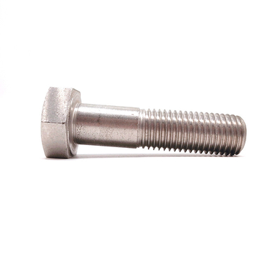 Stock DIN933 DIN931 OEM Fasteners SS201 SS304 SS316 Stainless Steel Hex Bolt With Free Samples