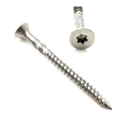 OEM Steel Fasteners A2-70 A4-80 Deck Screws Different Types Of Stainless Steel 304 316 Decking Screws