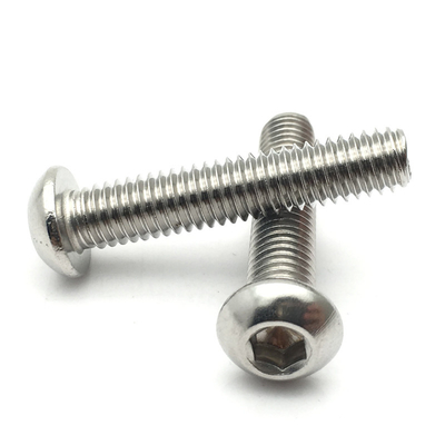 China Fastener Iso 7380 M3 M4 M5 M6 M8 304 Stainless Button Head Allen Bolt