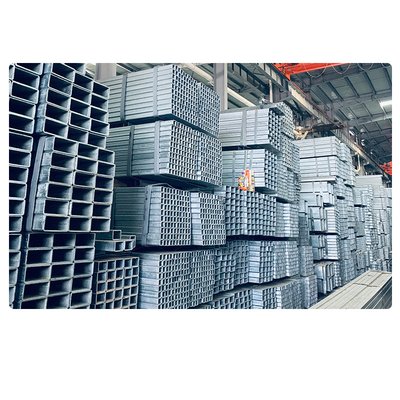 150X150 16 Gauge Square Galvalume Pipe Rectangular Steel Tube For Building Construction