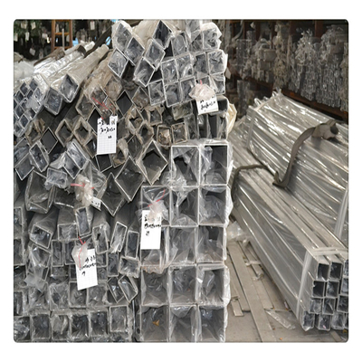 ASTM 316 Stainless Steel Seamless Square Rectangular Pipe Steel Tube