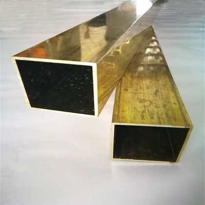 Copper Tube Square Pure Copper Nickel Pipe 20mm 25mm Copper Tubes 3/8 Brass Tube Pipe