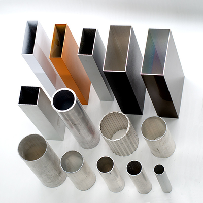 OEM factory 6000 Series Anodizing Aluminium Tube Rectangular Tubing Square/Round Pipe