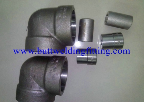 Steel Forged Fittings A182 F51, F52 , F53 , F55 , Elbow , Tee , Reducer , Nipple, 3000LB  ANSI B16.11