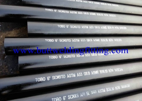 LSAW Carbon Steel Welded Pipes, API 5L Gr.A, Gr. B, X42, X46, X52, X56, S355JRH, S355J2H