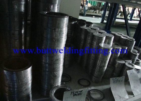 Duplex Stainless Steel Spiral Wound Gasket 31803 / 2205 Corrugated