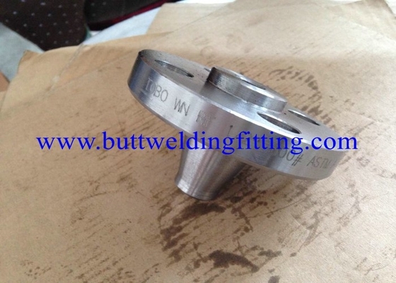 Custom Silver ASTM / ASME Forged Steel Flanges Long Weld Neck Flanges Type