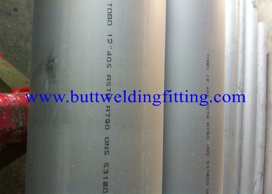 F53 Thin Wall Stainless Steel Tube Hot Rolled Or Cold Rolled Round Steel Pipe