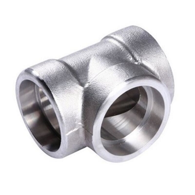 Butt Welding Fittings 6'' STD N08020 ASME B16.9 Nickle Alloy Steel Equal Tee Pipe Fitting