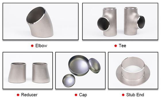 Factory Supply High Quality Gr2 Gr12 Titanium 90 Degree Elbow Pipe Fitting